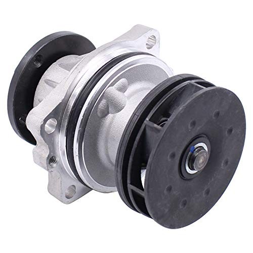 NewYall Engine Water Pump and Thermostat Housing Assembly with Gasket Kit for