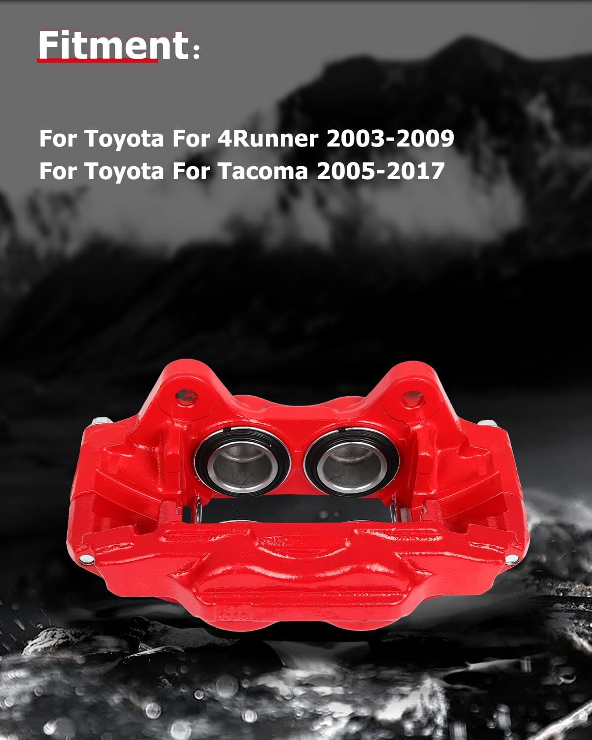 cciyu 19-2984 19-2985 Front Left & Right Disc Brake Calipers Assembly Without