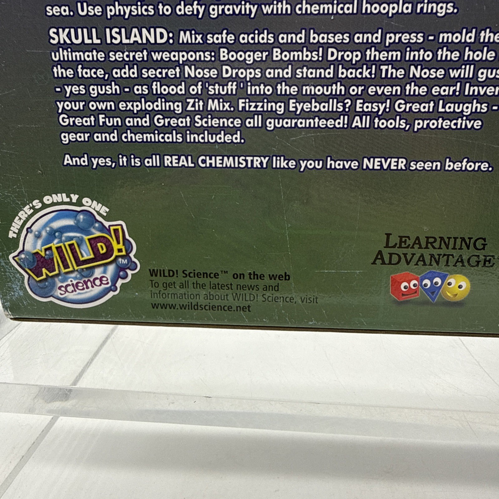 Wild Science Crazy Chemistry For 8 And Up! 36 Tools & Ingredients Sealed READ M