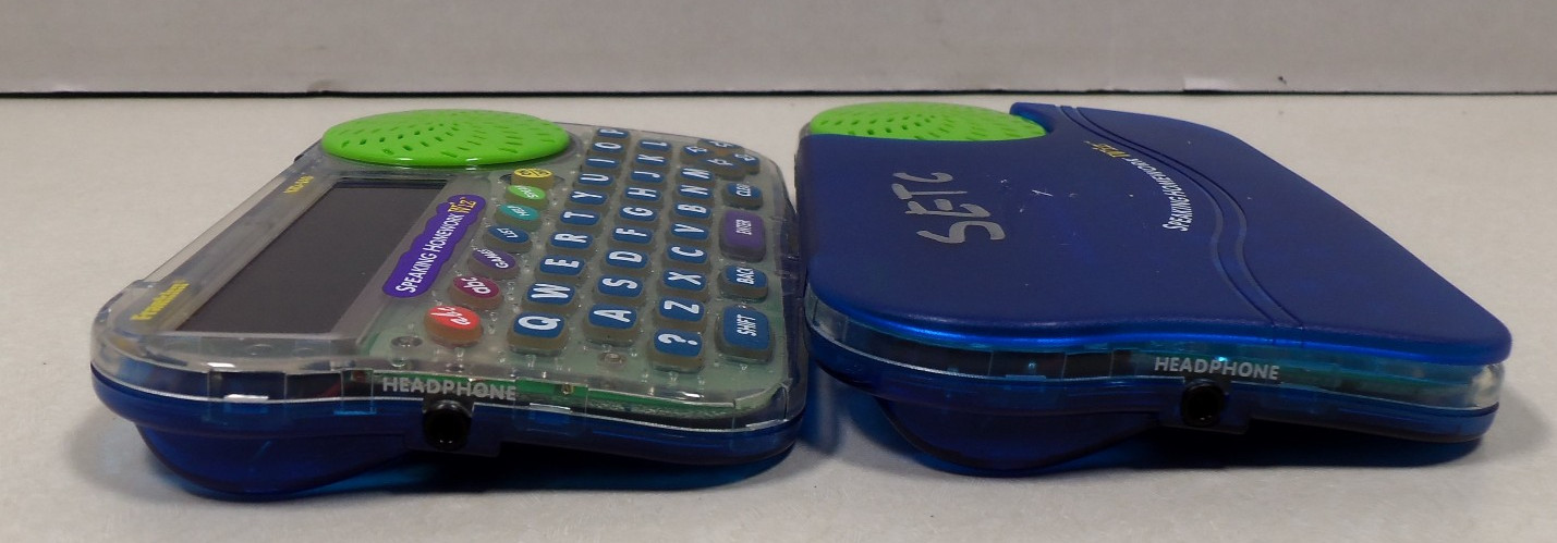 Lot of 2 Franklin Speaking Homework Wiz KID-240 Handheld Computer Homework Help
