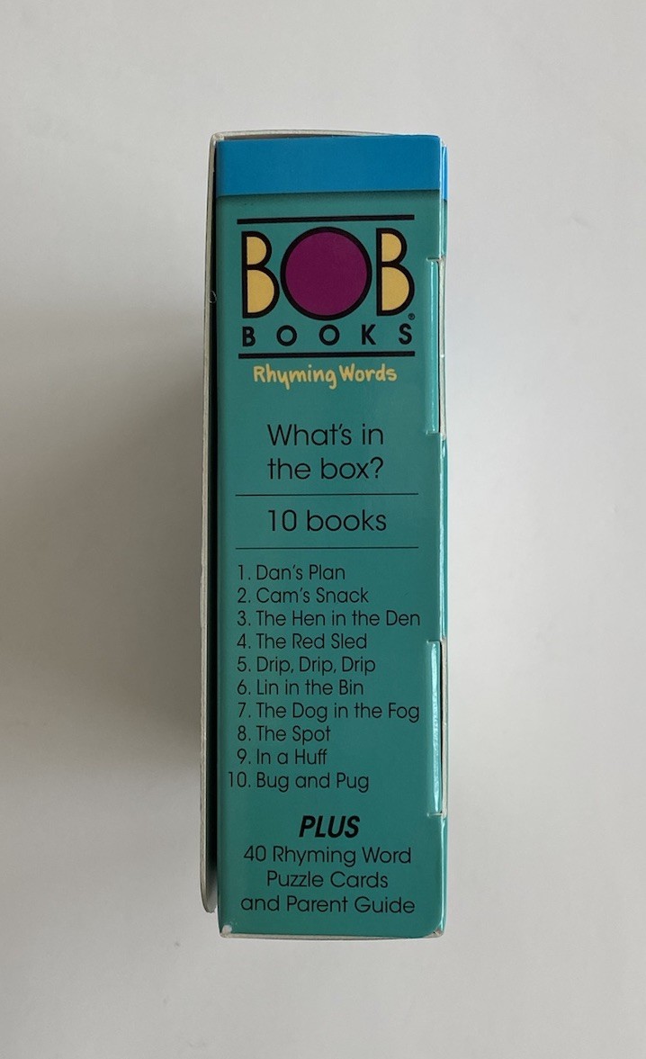 BOB BOOKS ~ Stage 1: Starting To Read ~ Rhyming Words ~ Box Set Of 10 Books NEW!