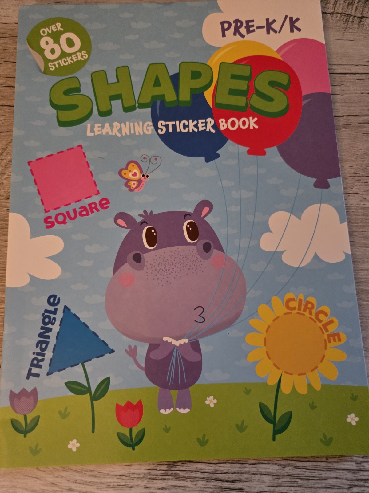 Set Of 4: Pre-K/K Learning Sticker & Activity Books. OVER 80 STICKERS EA