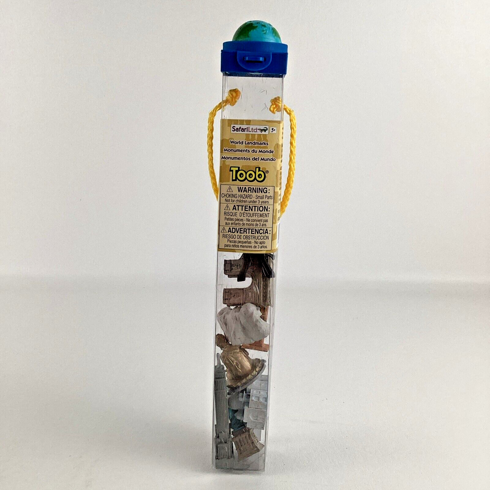 Safari Toob World Landmarks Mini Collectible Figure Set Buildings Globe 2013