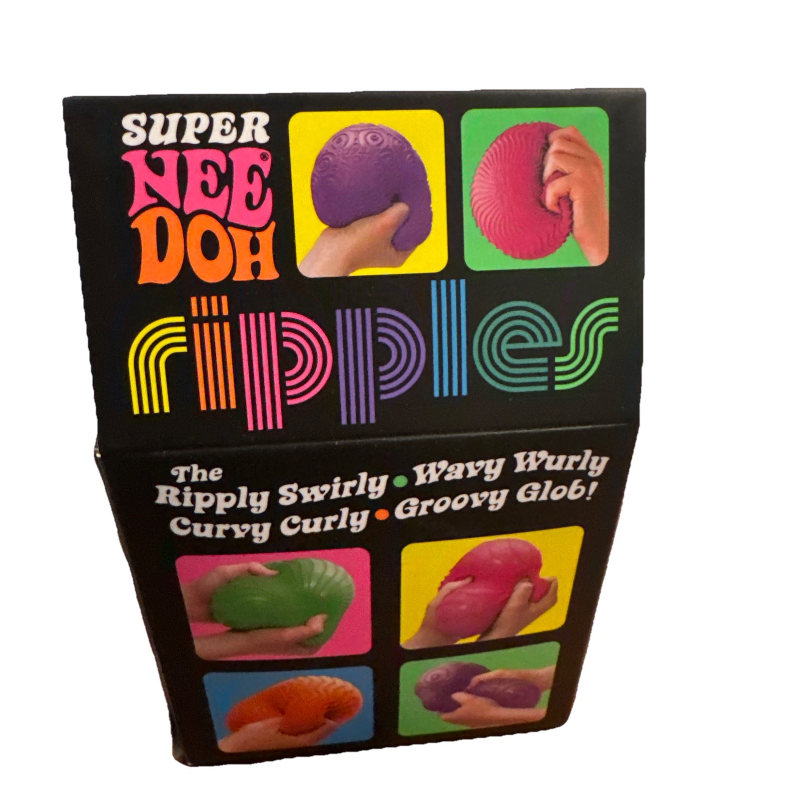 Schylling Super NeeDoh Ripples Ball XL 4.5in Stress Relief Sensory Toy