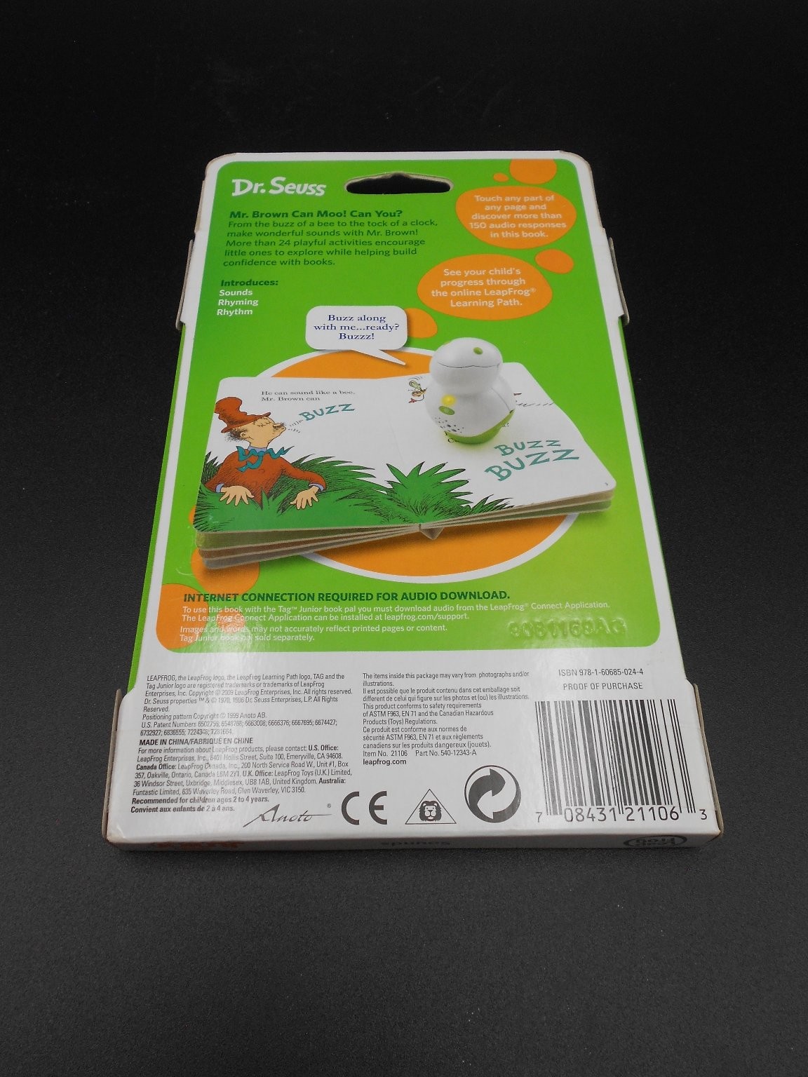 LeapFrog Tag Junior Sounds Dr Seuss Mr Brown Can Moo Can You