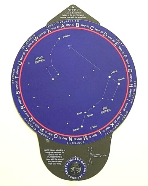 The Super Planisphere Constellation Finder — 38-46 Degrees North Latitude