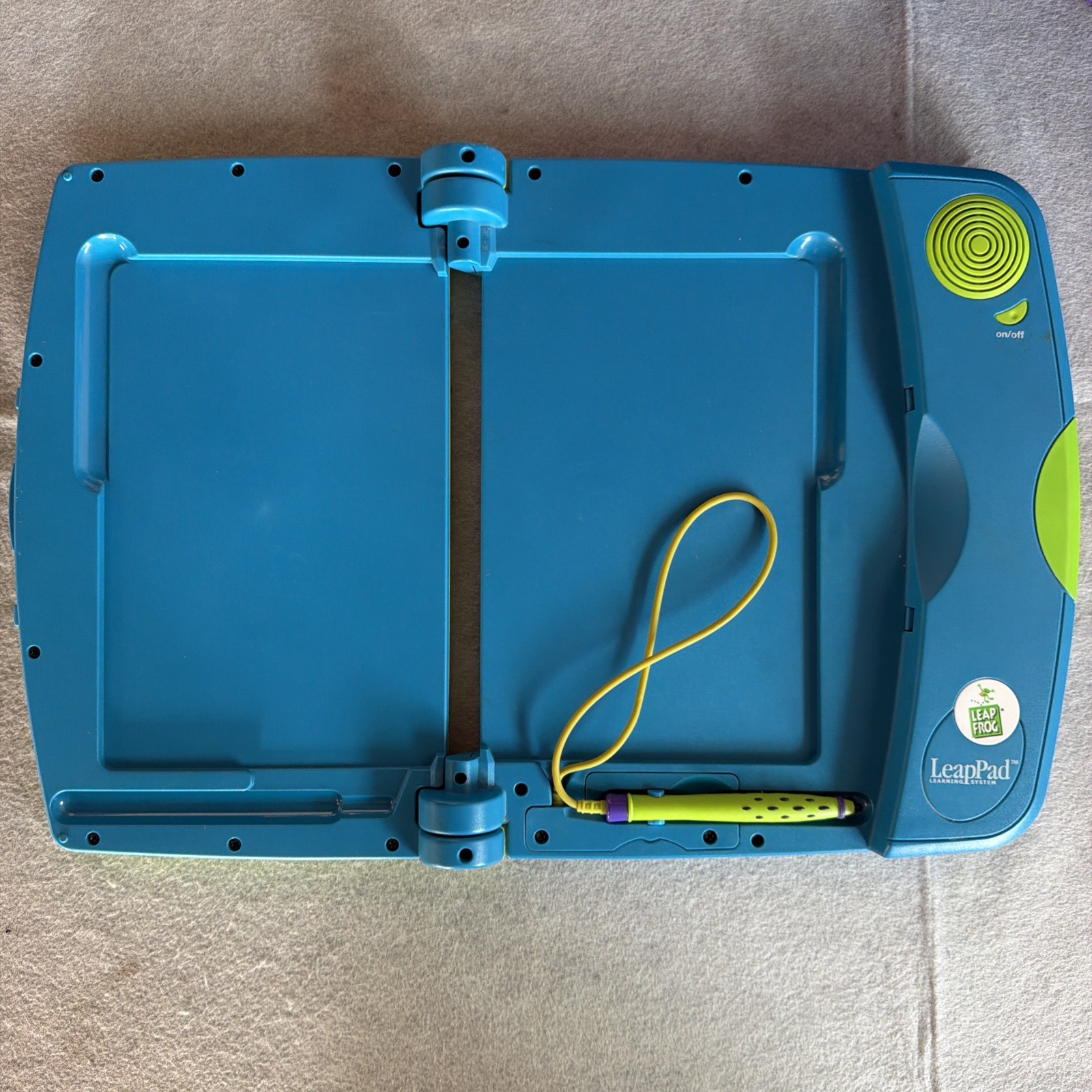 Vintage 2001 LeapFrog Leap Pad Learning System Console/Backpack/Books/Games