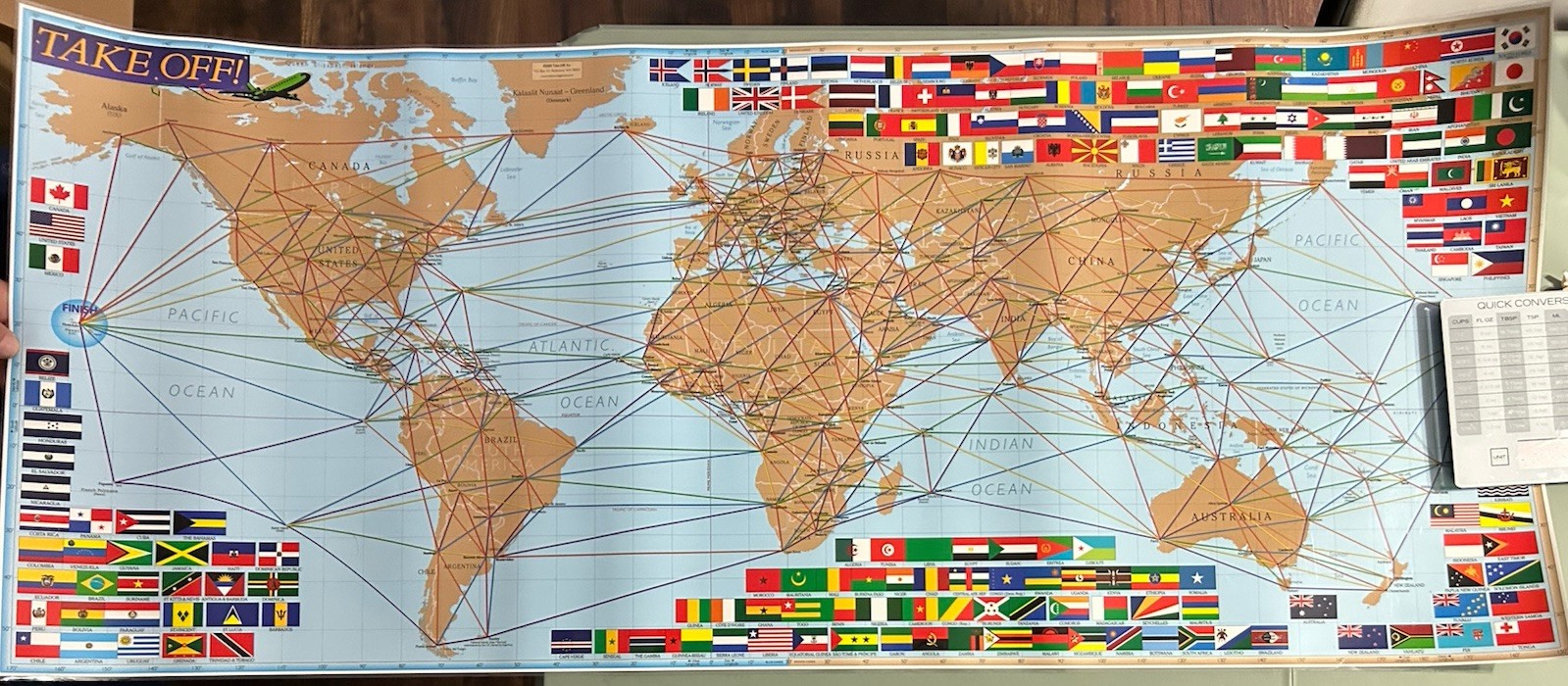 Take Off! The Game That Teaches Geography / A Fun & Fast Moving Map Game