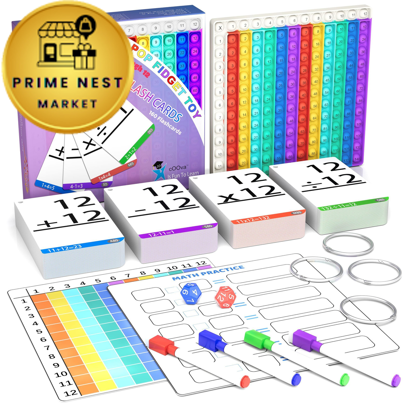 Math Games for Kids – Flash Cards – Interactive Medium,