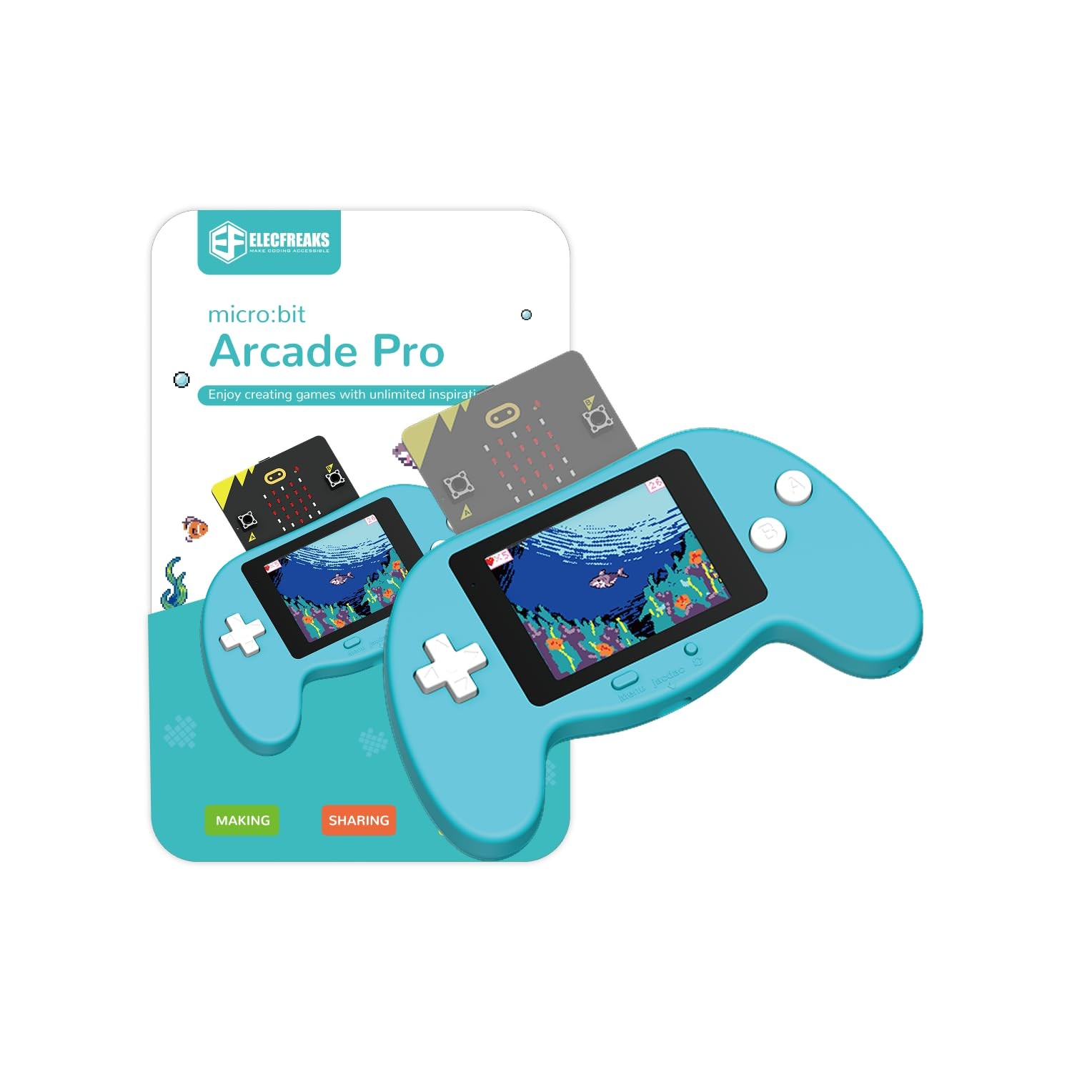 micro:bit Starter Kit Retro Makecode Arcade Coding Kit STEM Education BBC v2