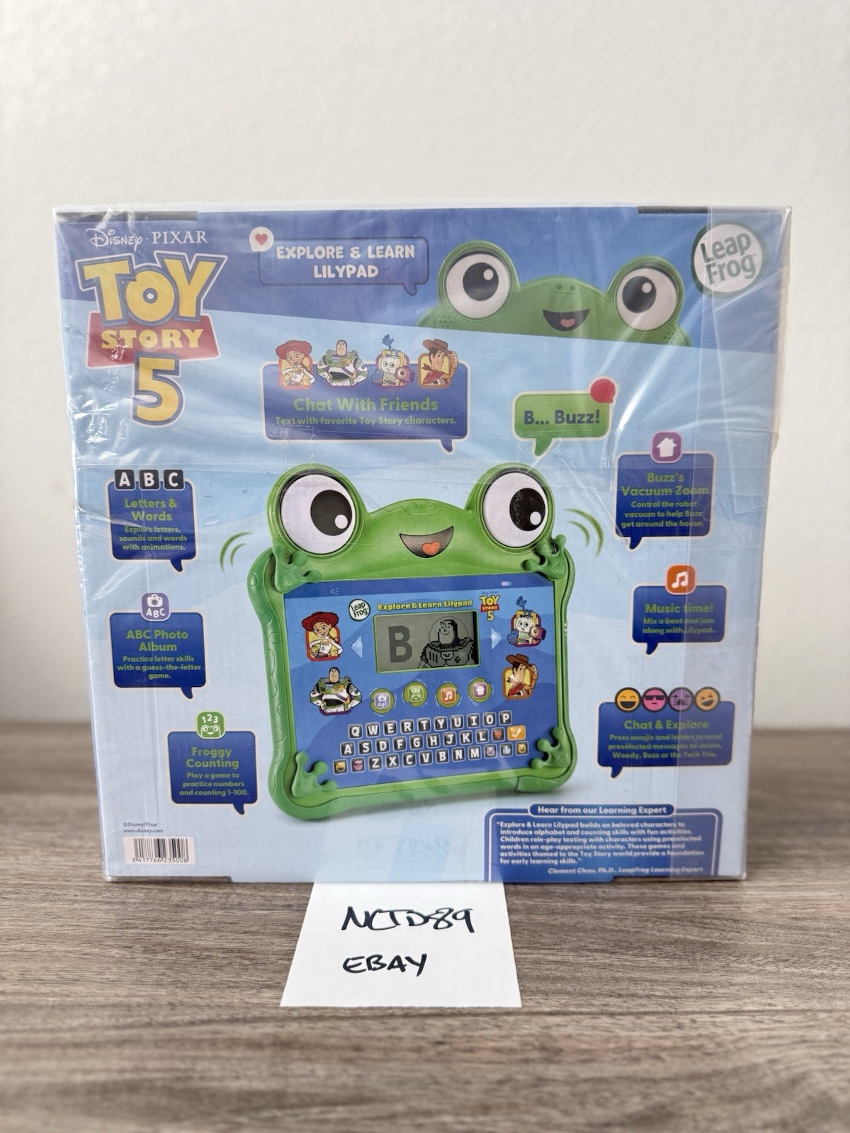 BRAND NEW Toy Story 5 Vtech Leapfrog Explore and Learn Lilypad ✅SHIPS IN 1 DAY✅