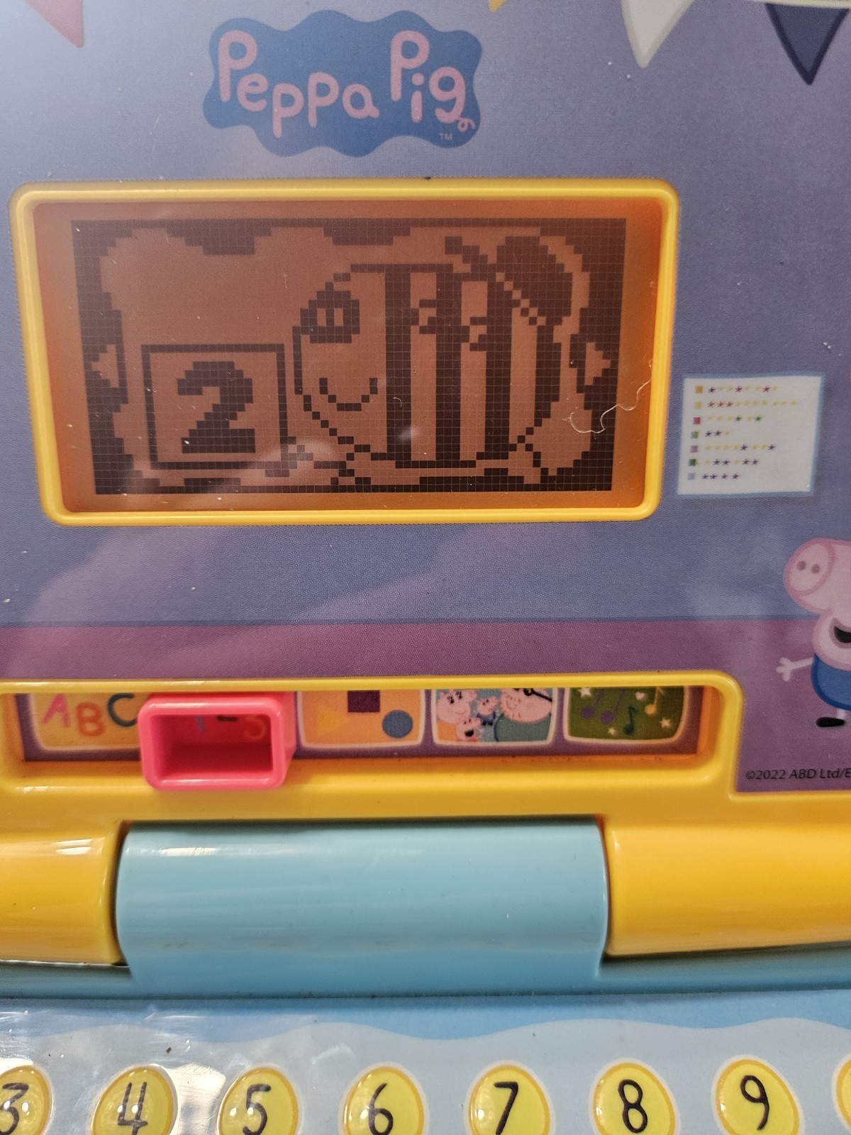 VTech Peppa Pig play smart laptop 5535 Interactive Learning Toy 2022