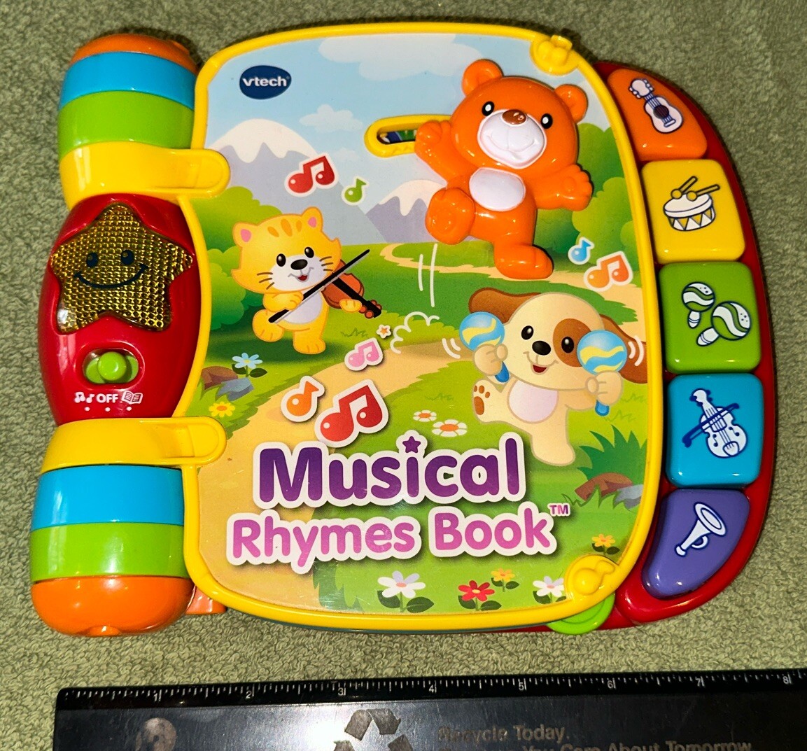 Vtech Musical Rhymes Book (Music + Songs Toys) – 6 Months to 3 Years