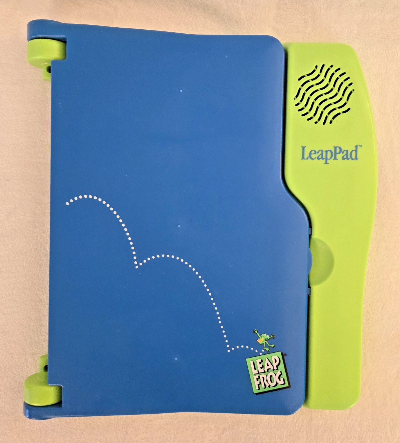 Leap Frog Leap Pad Blue Green 7 Books & 6 Cartridges Backpack Tested