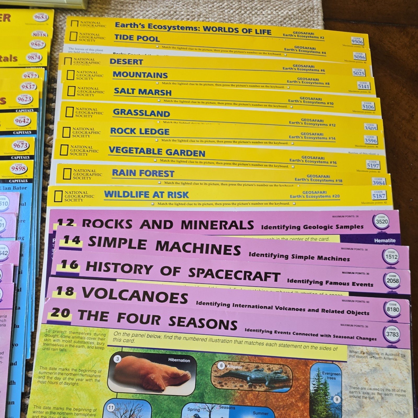 Vintage GeoSafari Electronic Learning Game 8700 Tested Maps, Science and earth