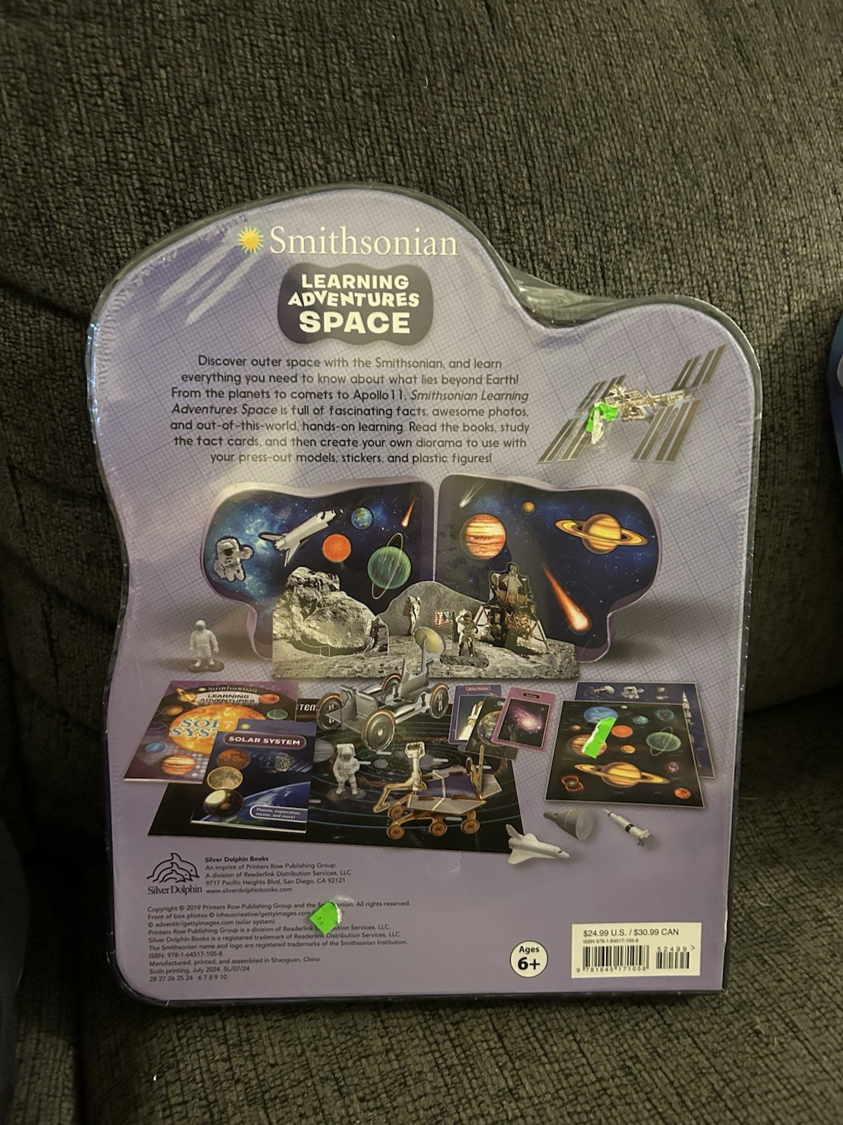 Smithsonian Learning Adventures SPACE Sealed New Activity Set & Educational Kit
