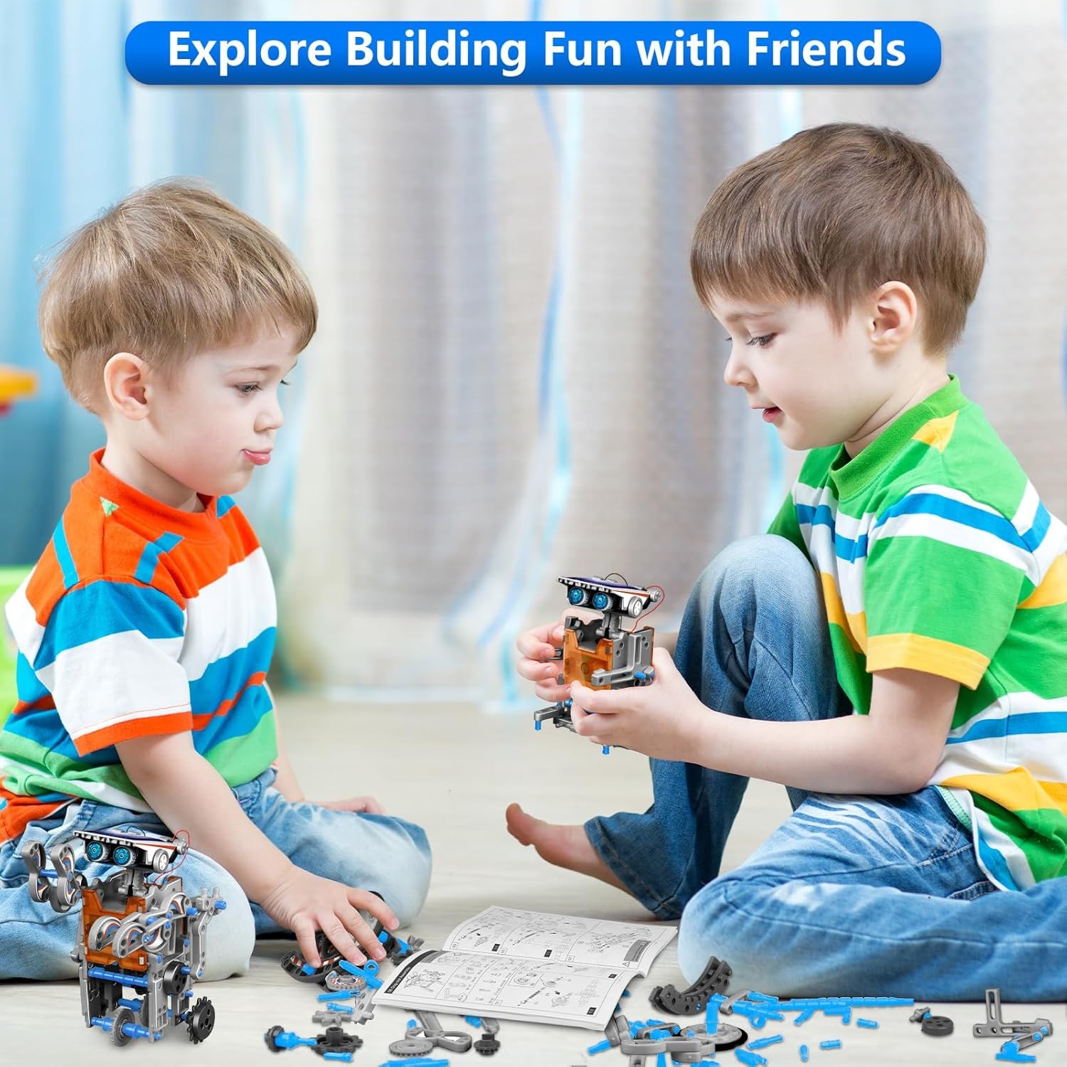 13-In-1 Solar Robot Toys for Ages 8 9 10 11 12 Year Old Boys Girls, STEM Science