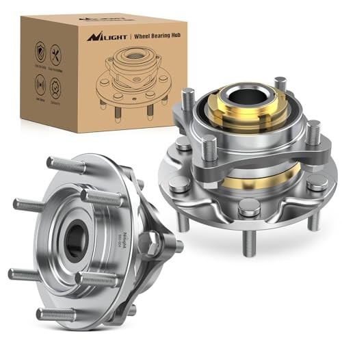Nilight Front Wheel Hub Assembly for Chevy Sierra Silverado 1500 Avalanche