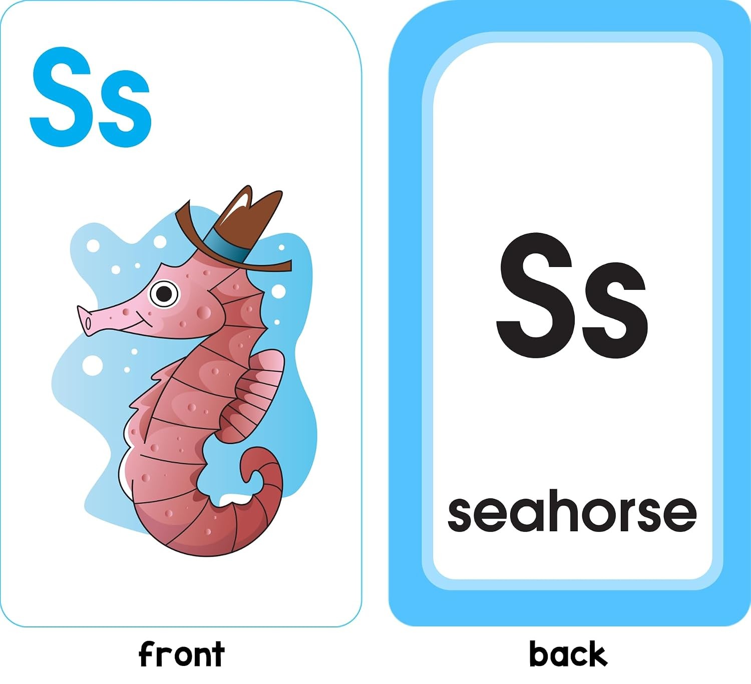 School Zone – Alphabet Fun Flash Cards – Ages 4 to 6, Preschool to Kindergarten