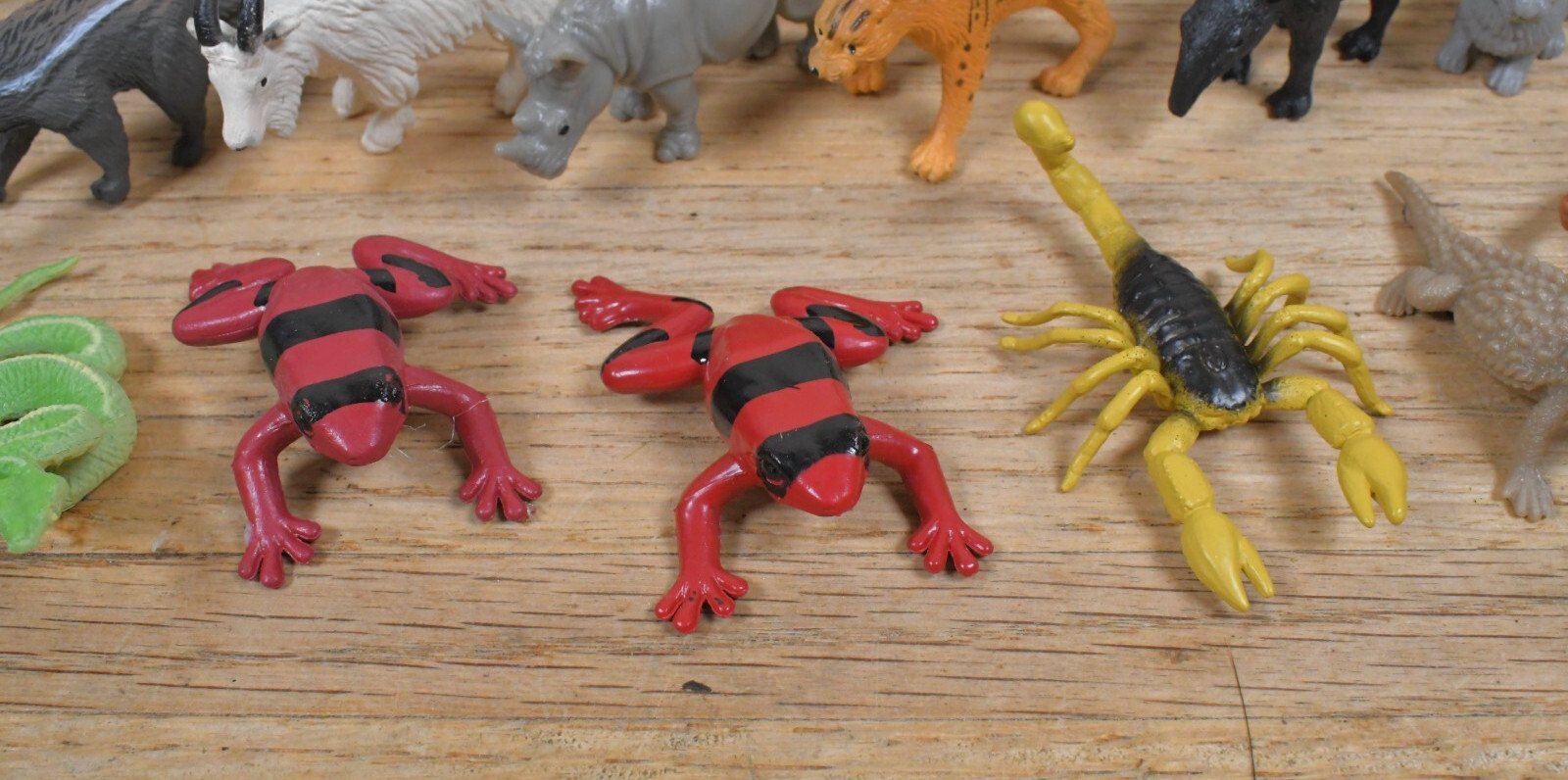 (55) Safari LTD Animal Figures 5.5″ to 2″ in Size