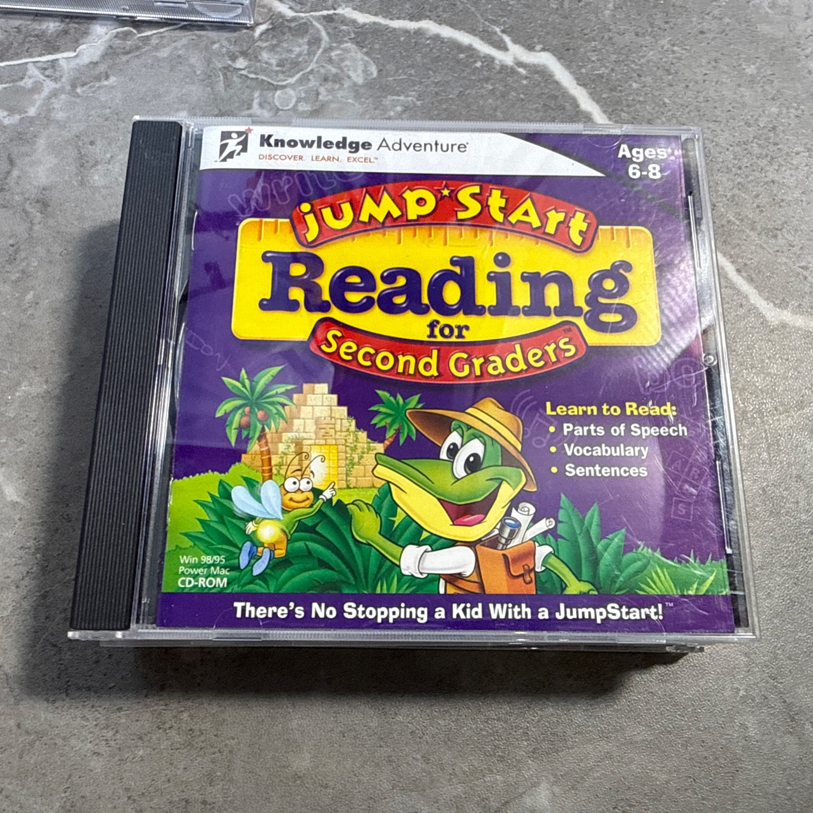 Lot Of 7 Jump Start Learning Games. Reading/Numbers 1st & 2nd Grade CD-ROM