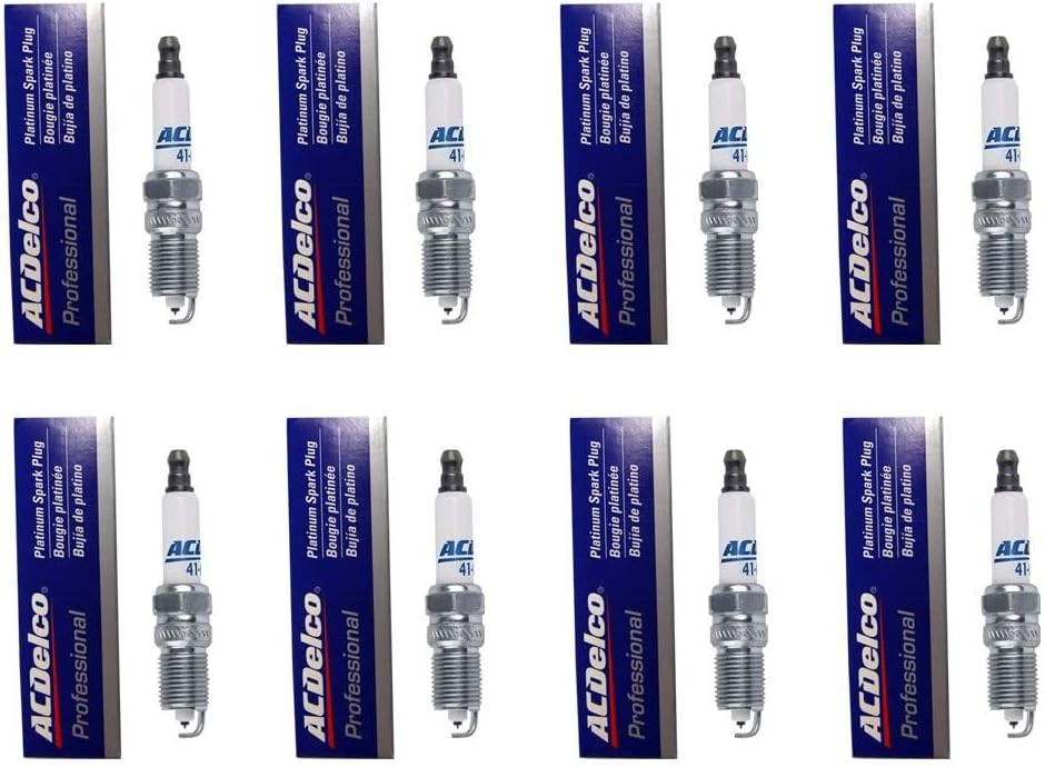 AC-Delco Platinum Spark Plug Set of 8 FOR LS1 LS2 LS3 LS6 L99 ENGINES
