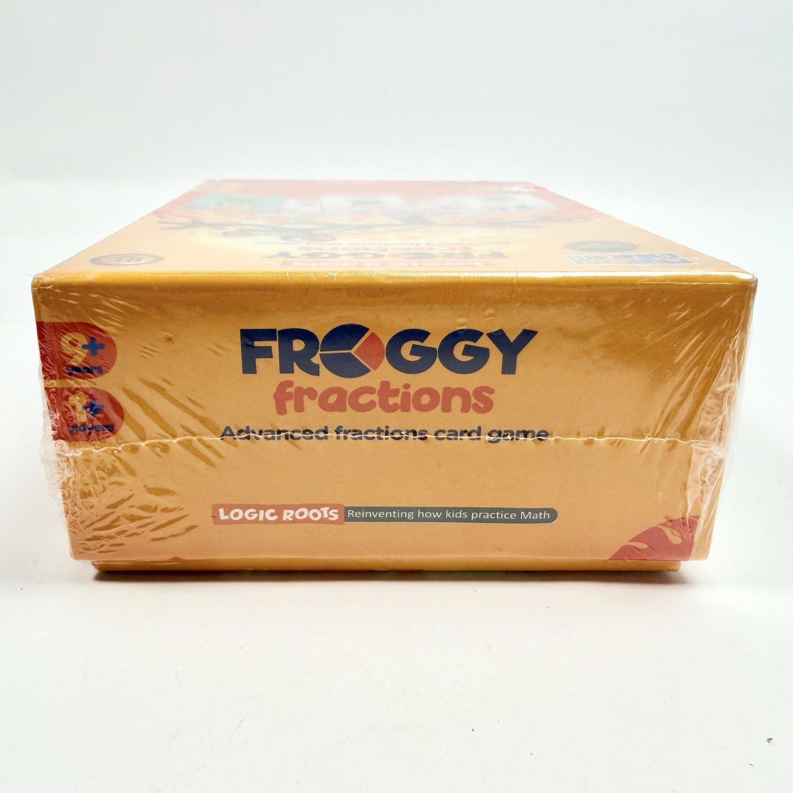 Logic Roots Froggy Fractions Math Card Game STEM Learning – Sealed (Ages 9+)