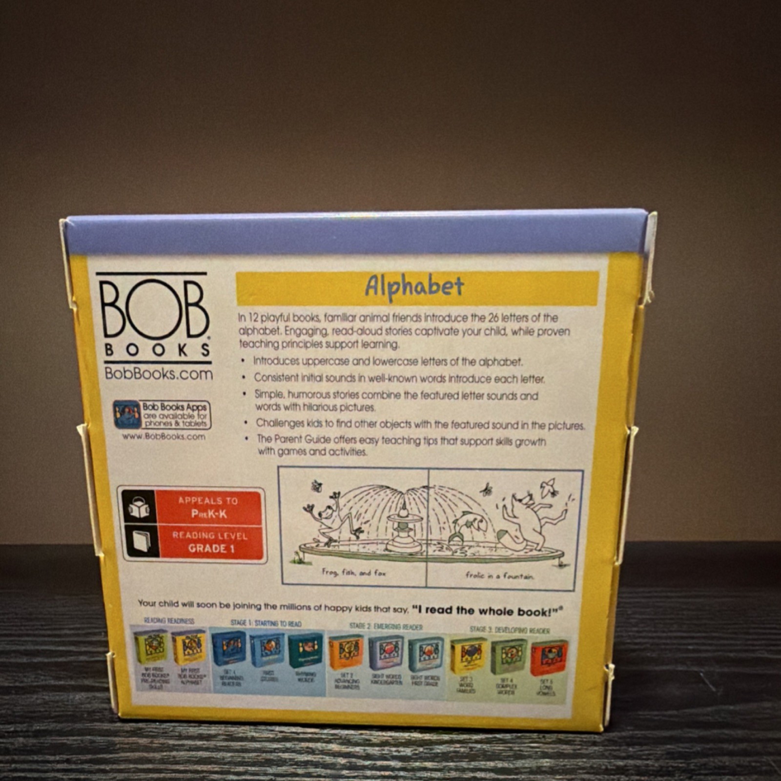 Scholastic Bob Books Alphabet Reading Readiness Pre-K 12 Books