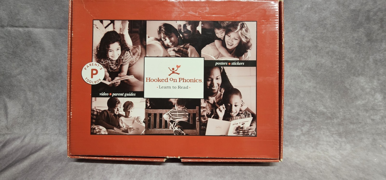 Hooked on Phonics Learn to Read Parent’s Toolbox 1998 Edition Box Set Incomplete