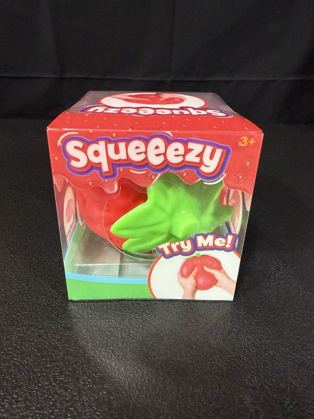Sunny Days Jumbo Squeeezy Strawberry 🍓 Squishy Toy Stress Relief Sensory Fun