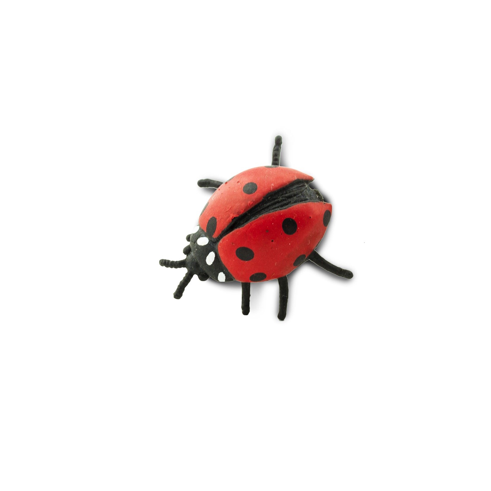 SAFARI LTD LADY BUGS SET OF 25 GOOD LUCK MINIS! #340122! TINY 1″ LONG