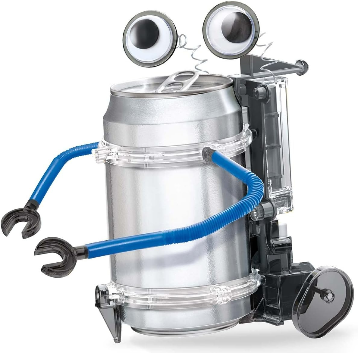 KidzRobotix 4M Tin Can Robot DIY STEM Kit for Ages 8+, Recycle & Create Fun
