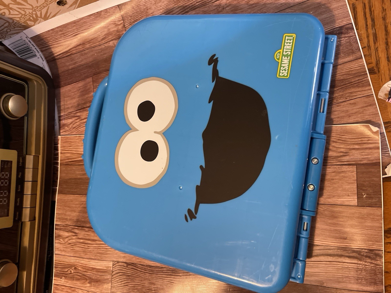 Sesame Street On the Go Cookie Monster Elmo Alphabet Number Learn Case COMPLETE