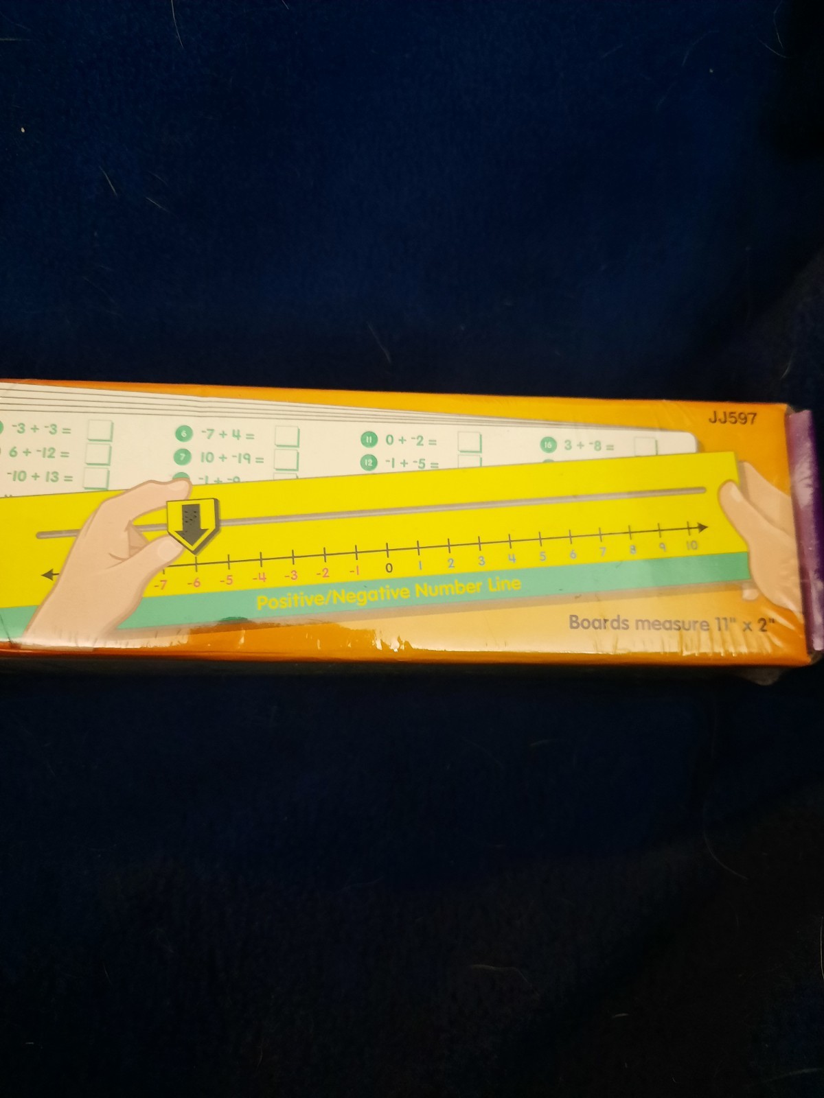 Lakeshore Positive/Negative Number Line Slider Boards Set of 10, Ages 9+ JJ597