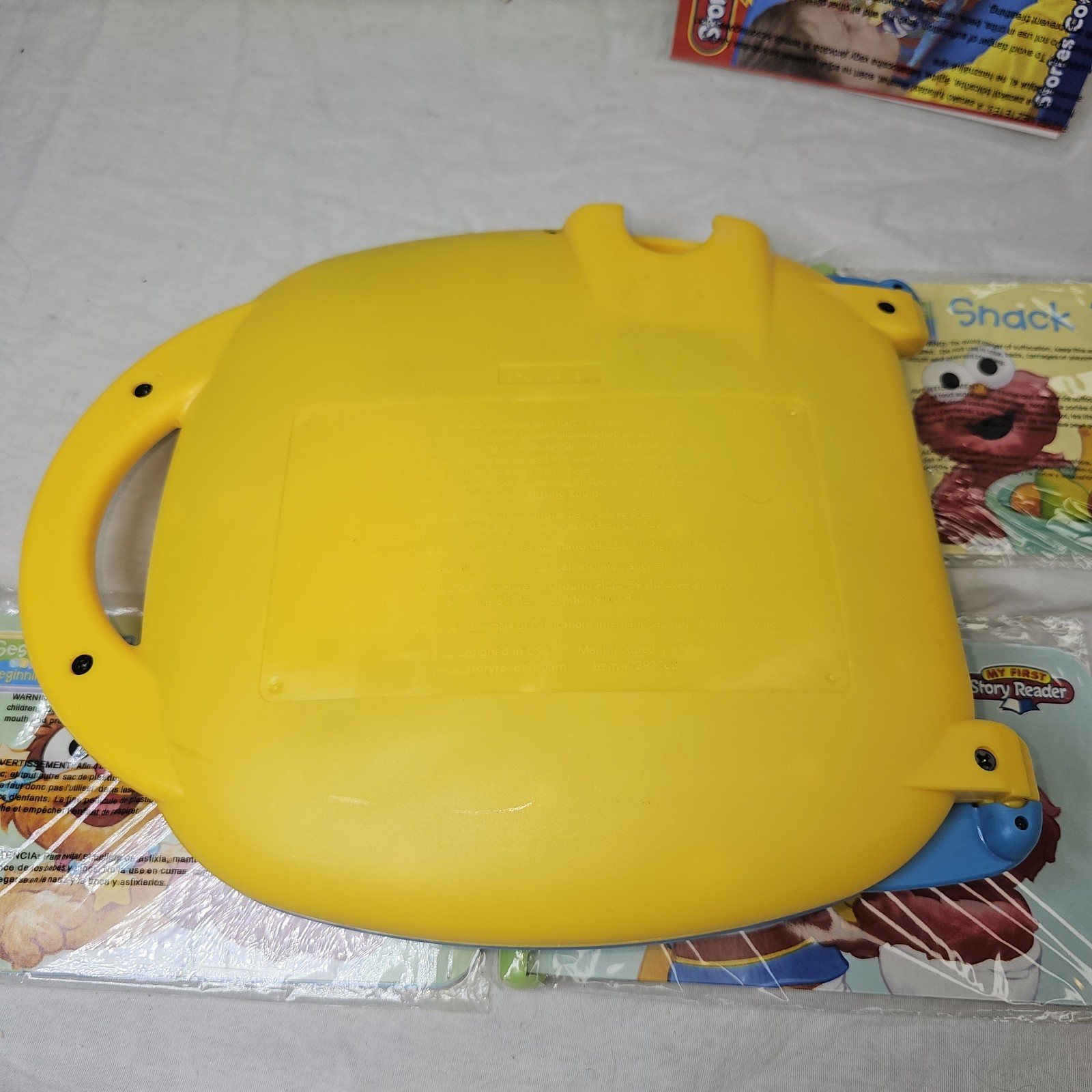 Sesame Street Beginnings My First Story Reader & 3 Interactive Storybooks 2005