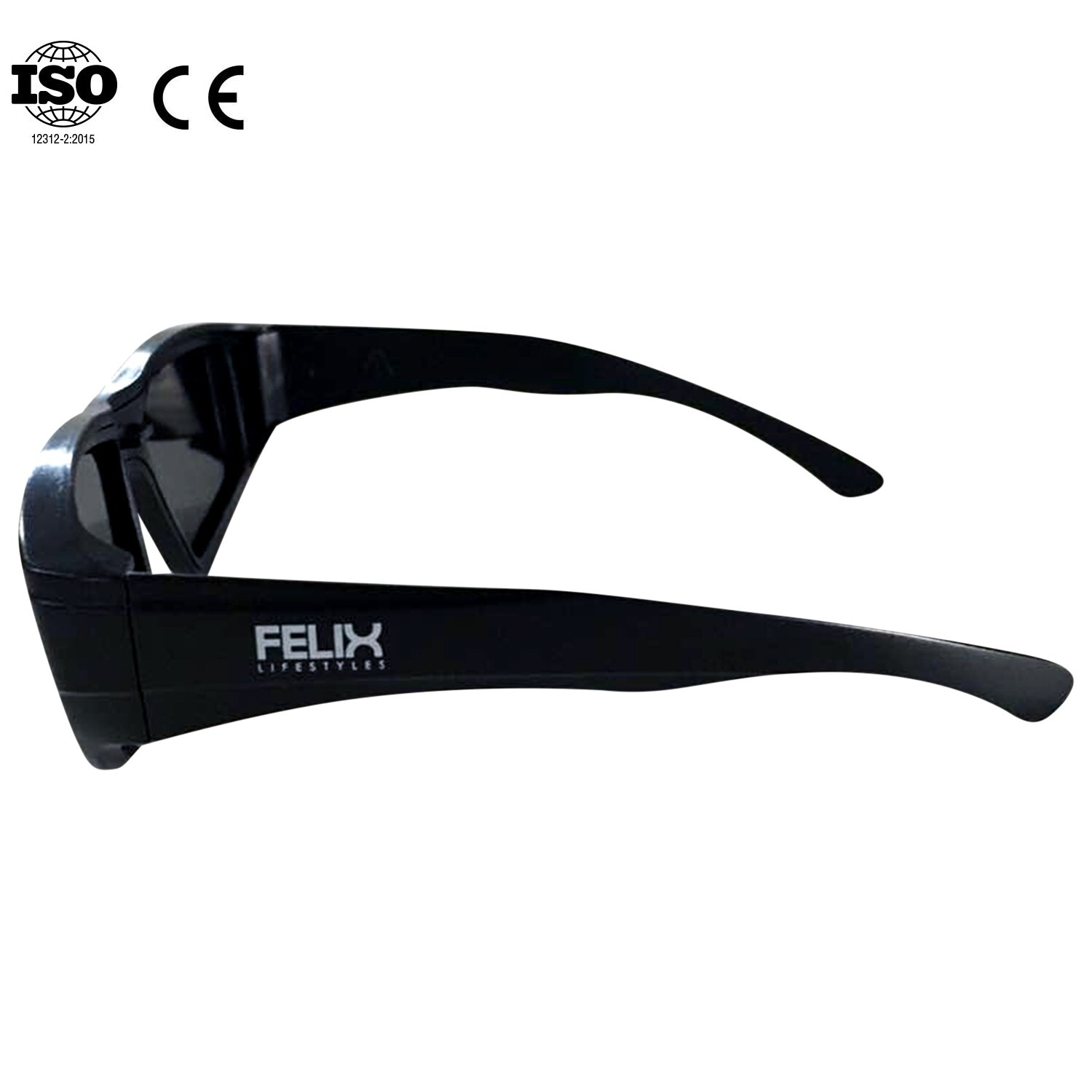 Safe Plastic Solar Eclipse Glasses With Carry Case Solar Viewing CE/ISO USA