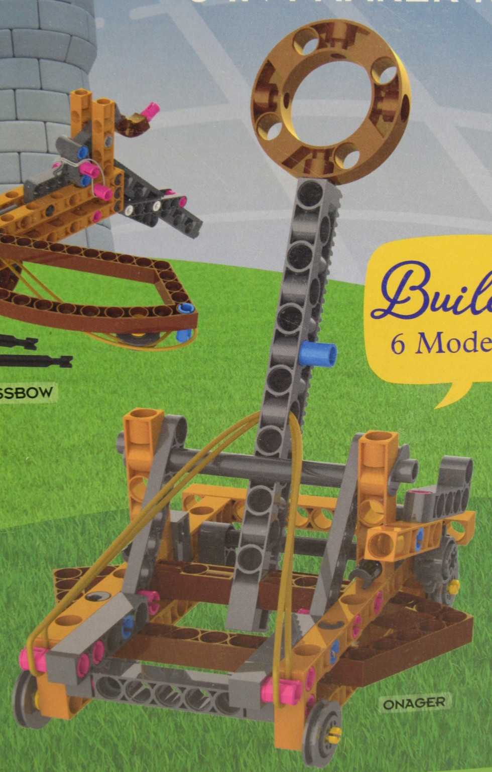 CATAPULT ENGINEERING 6-in-1 Kit Build Medieval Weapons STEM Thames Kosmos NEW!