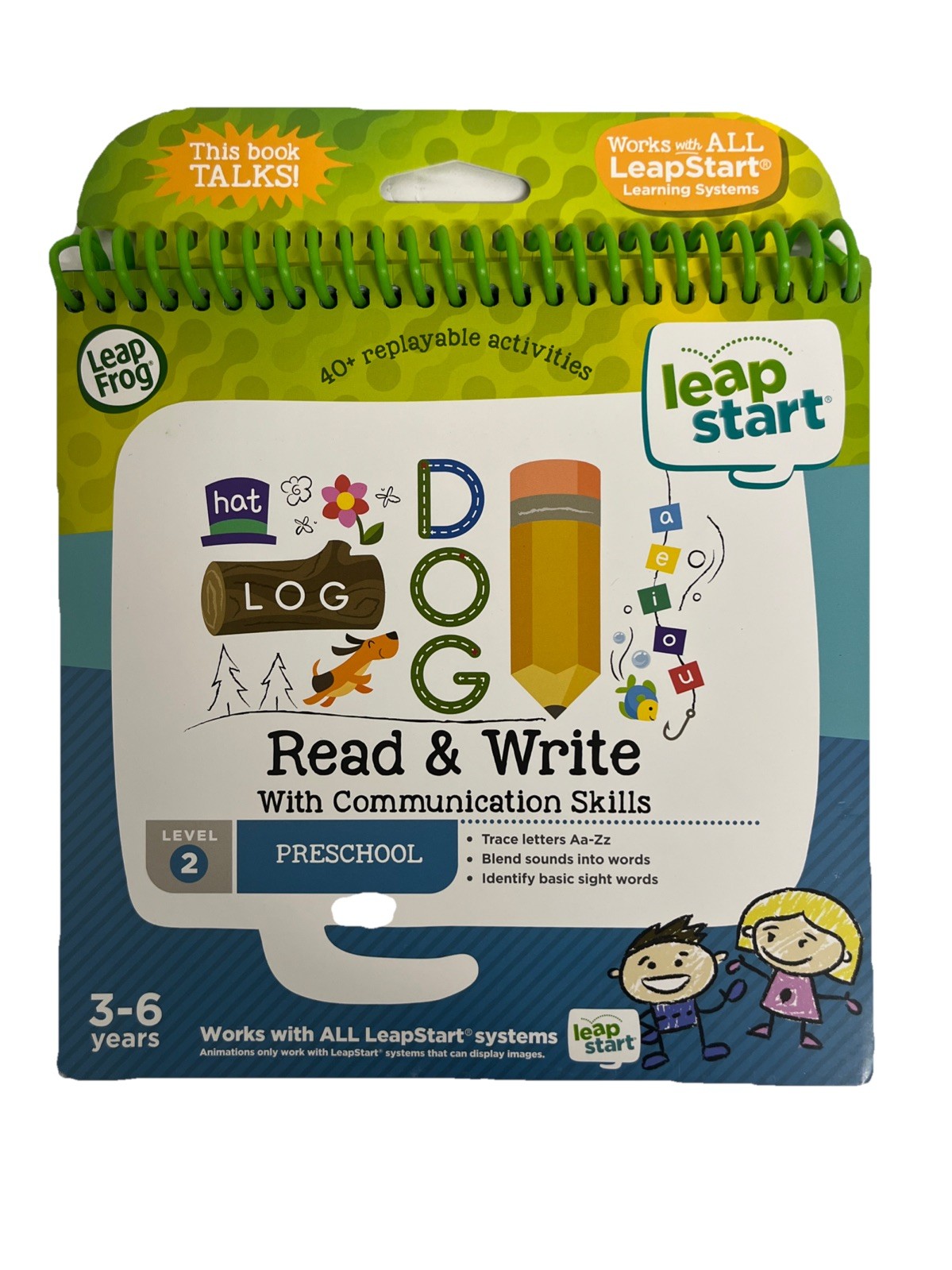 New LeapFrog LeapStart Pre K Read & Write Activity Book – English Edition –
