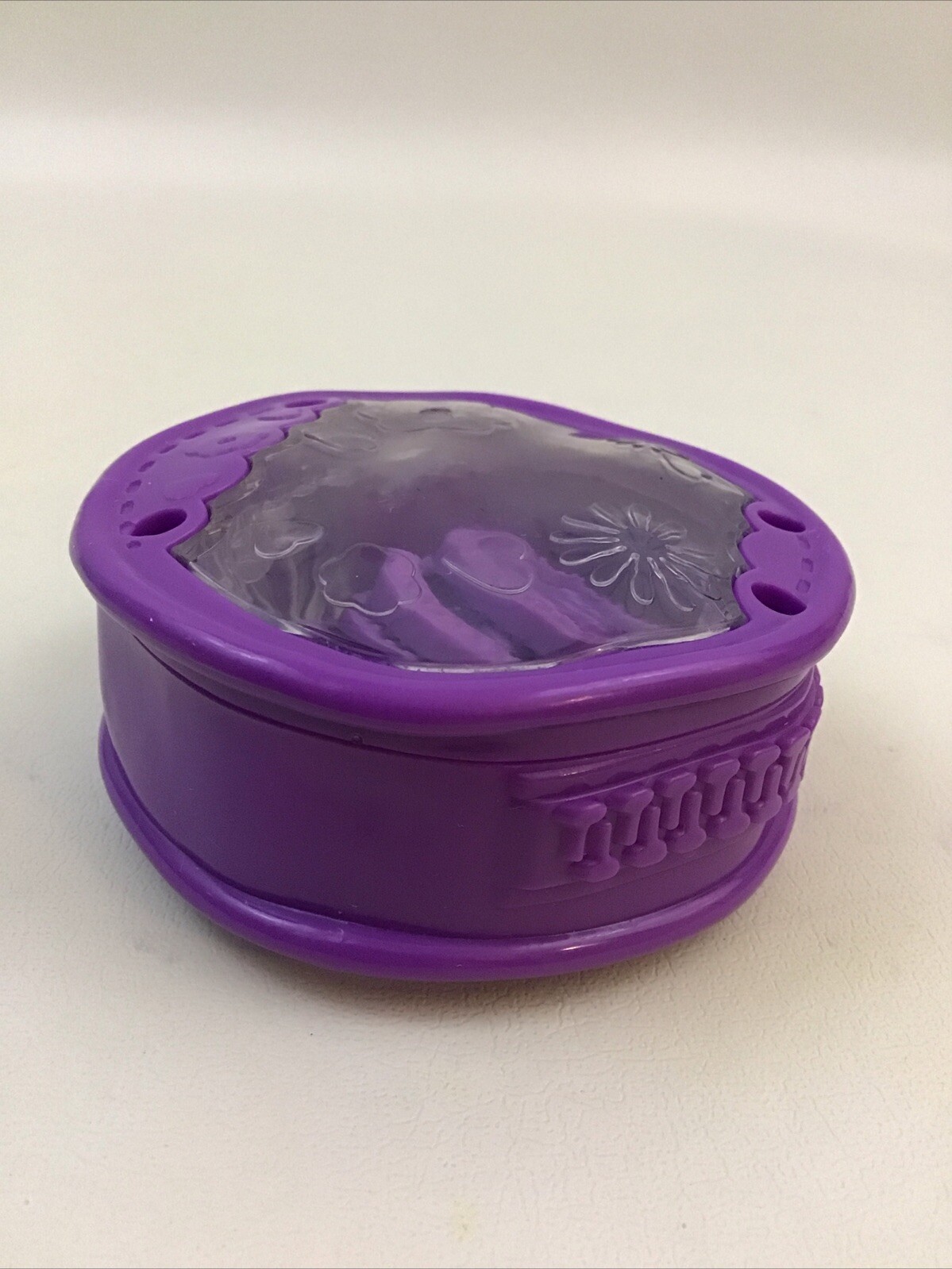 Leap Frog Purrfect Counting Handbag Replacement Piece Purple Coin Purse