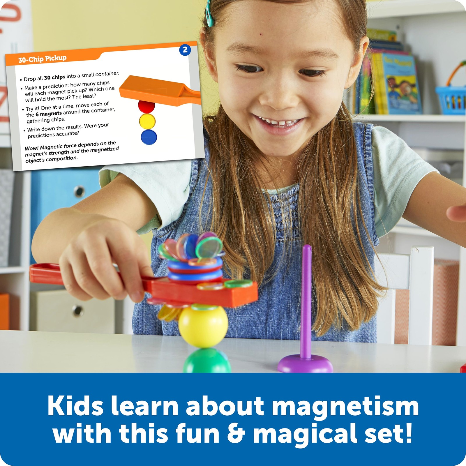 Learning Resources STEM Explorers Magnet Movers – Science For Medium, Multi