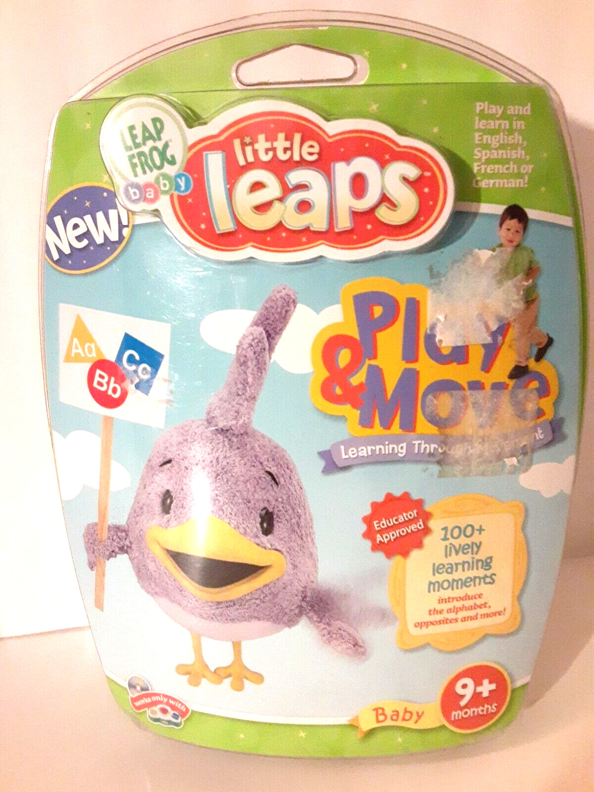 Leap Frog Baby Little Leaps Play & Move Learning Alphabet Opposites Motor Skills