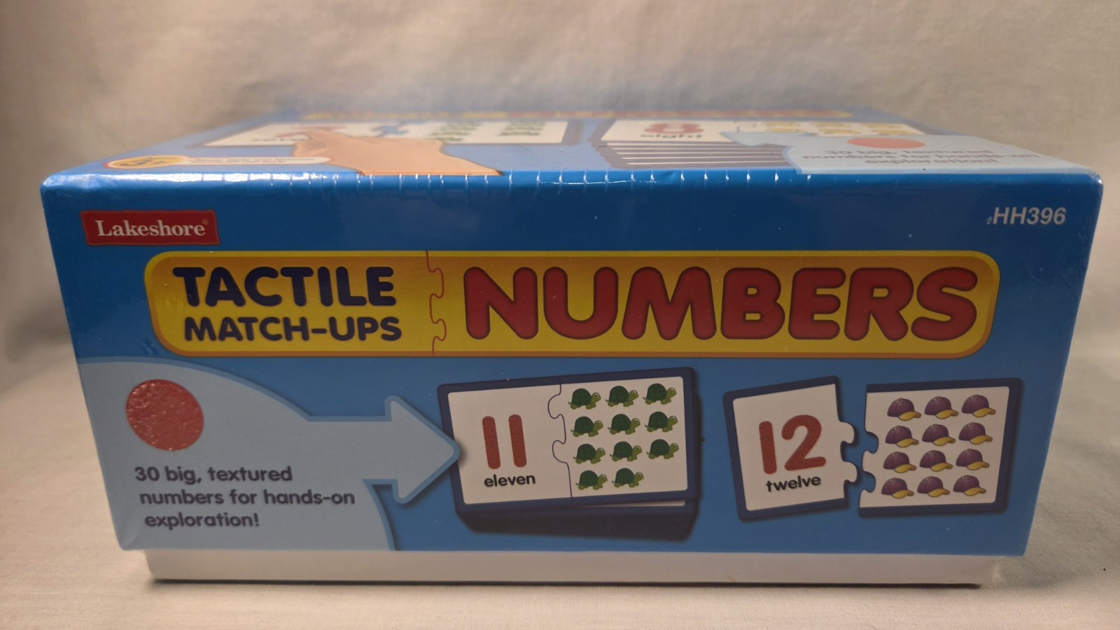 Lakeshore Learning Tactile Number Match Ups Numbers 1-30 NEW HH396