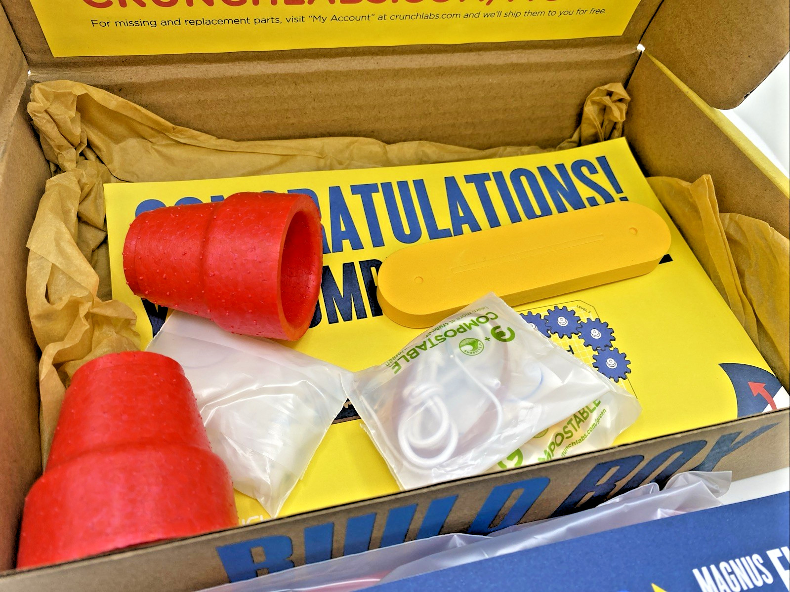 Crunch Labs Magnus Flyer STEM Kit Mark Rober Building Box