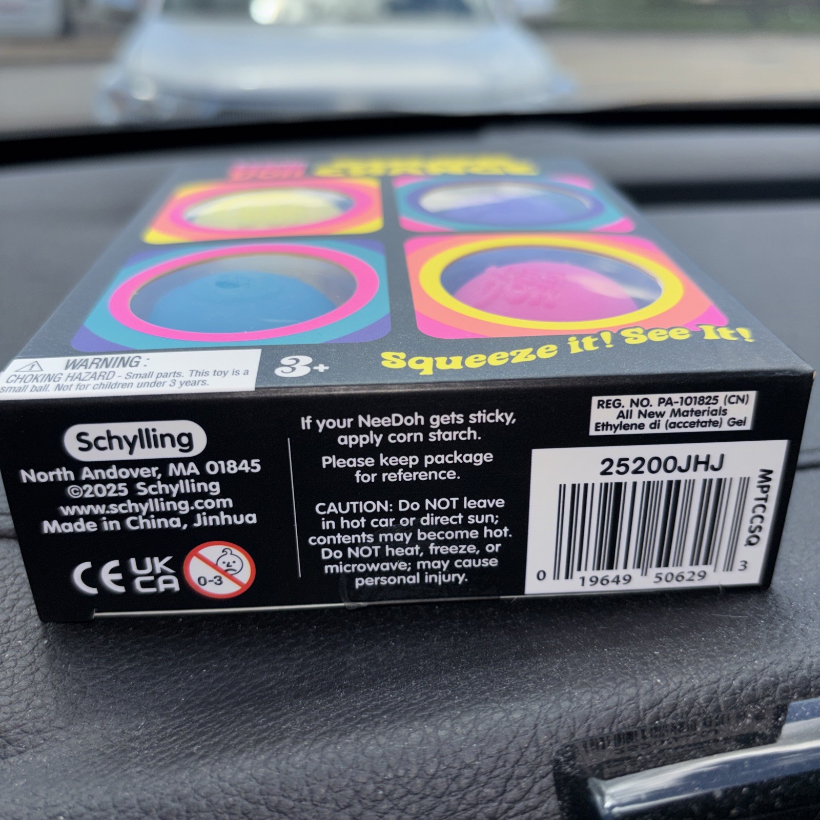 Nee Doh Teenie Color Change 4 Pack NIB Hard To Find Tic Tok Viral
