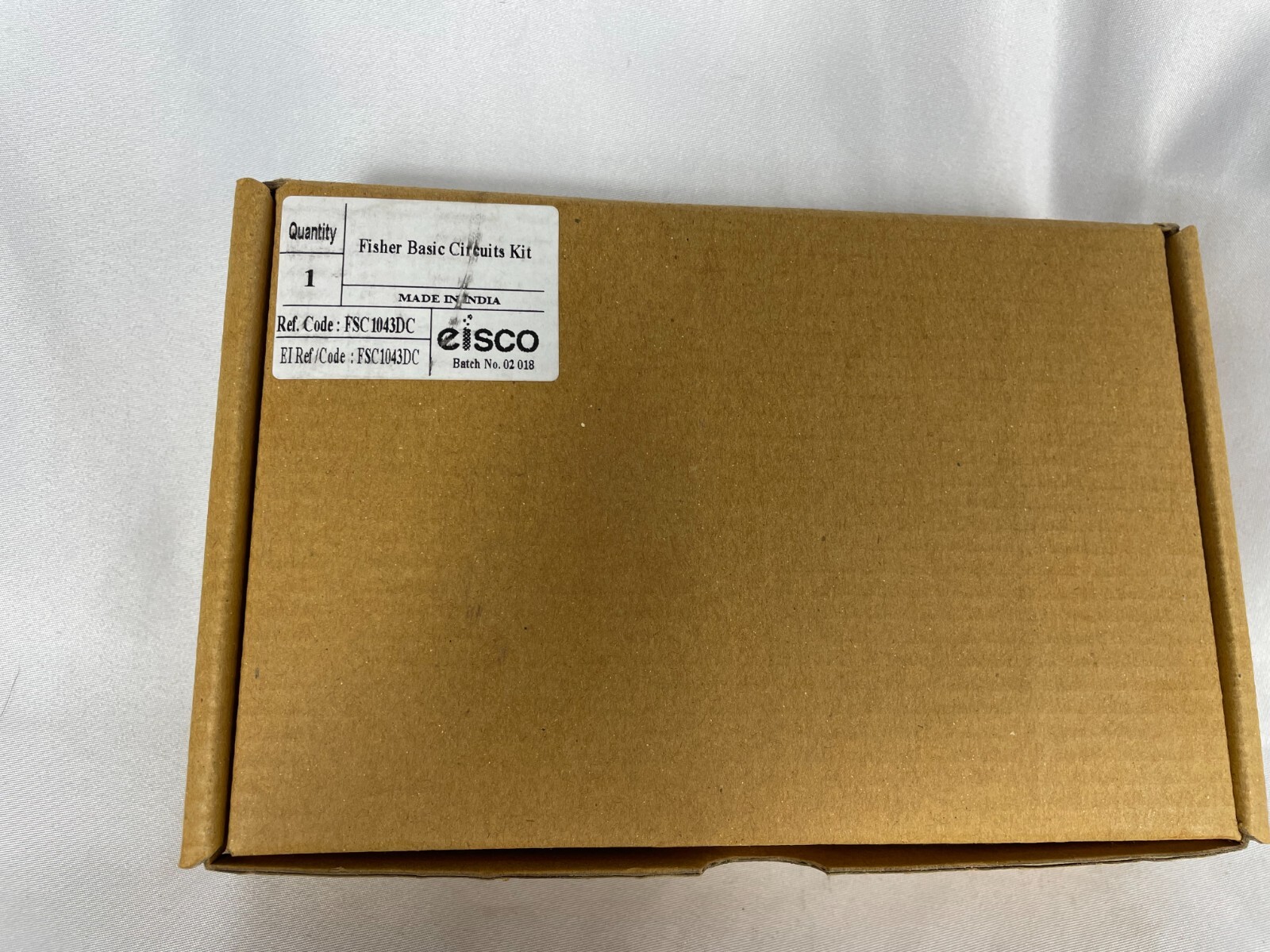 EISCO Labs Basic Beginner Circuit Kit FSC1043DC, new