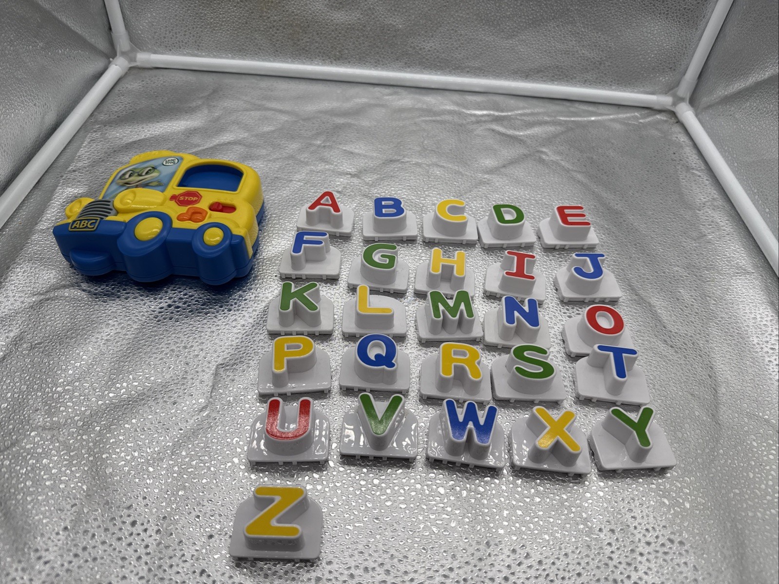 Leap Frog Fridge Phonics Bus Magnetic Letter Set 26 Letters Complete Tested Work