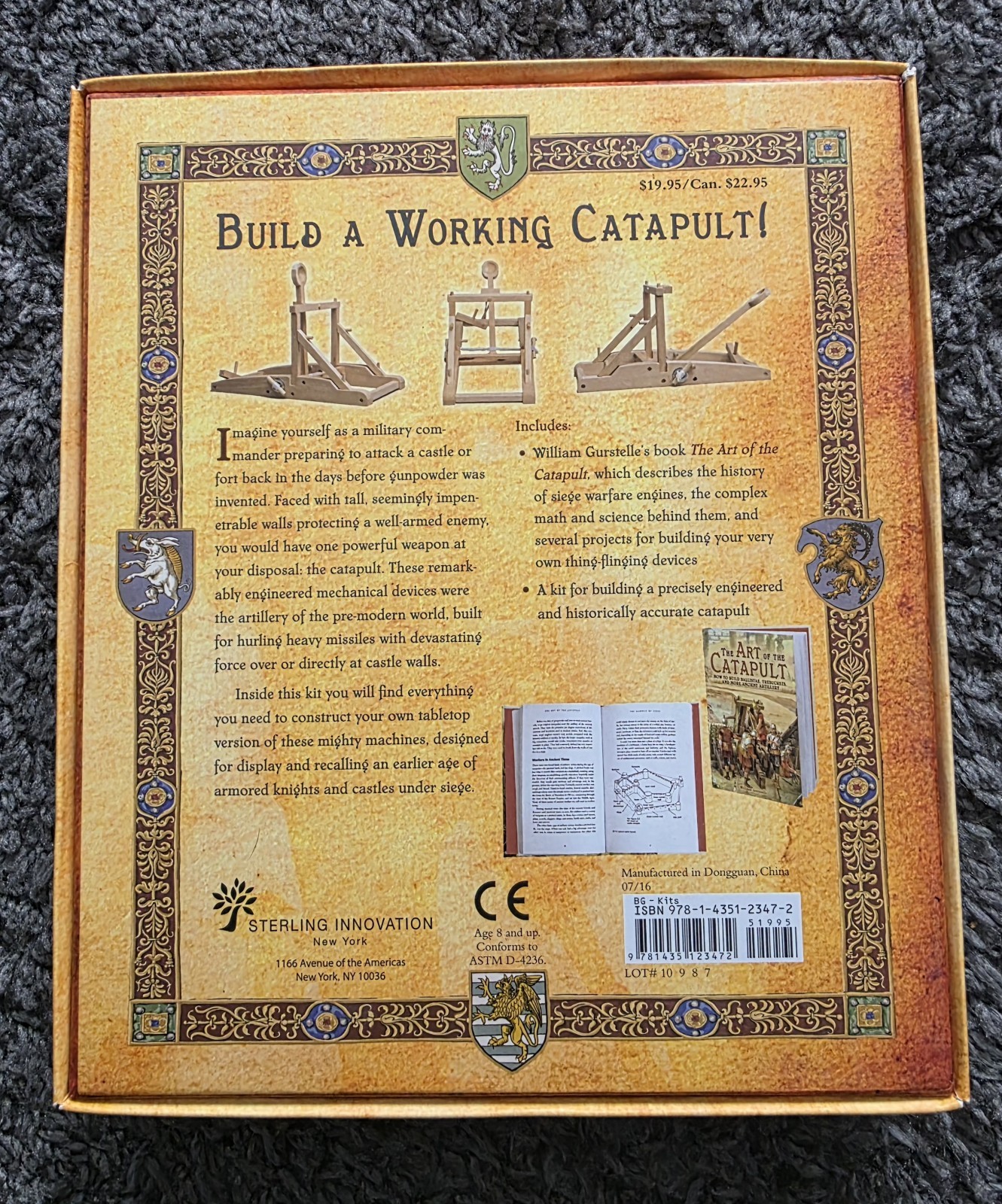 Leonardo da Vinci Tabletop Catapult Kits – STEM Toy