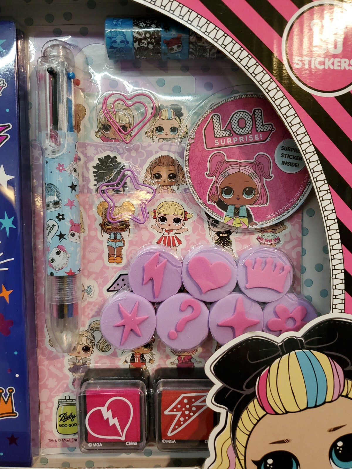 LOL Surprise Smash Journal Kit w/ Over 50 Stickers & 120 Page Foil Journal – NEW