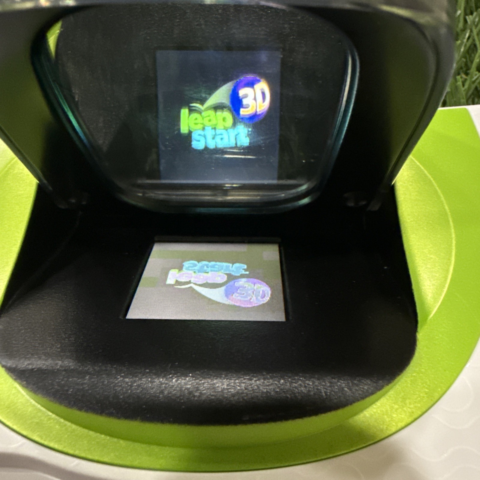 LeapFrog Leap Start 3D Green/Blue/White Learning System | Tested/Reset