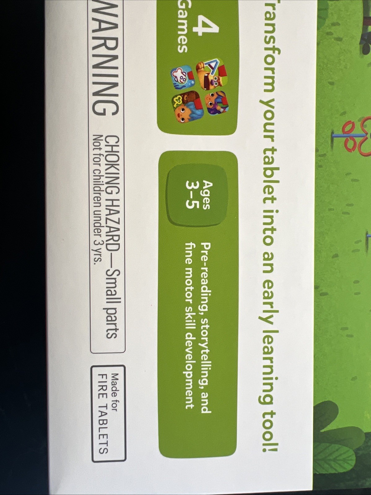 Osmo Little Genius Starter Kit Fire Tablet Platform Children’s Educational